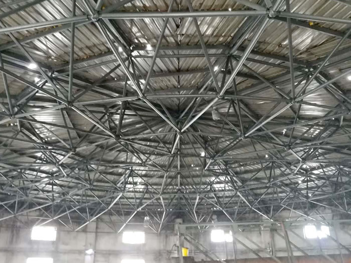 銀川洗煤廠(chǎng)蓄水池網(wǎng)架